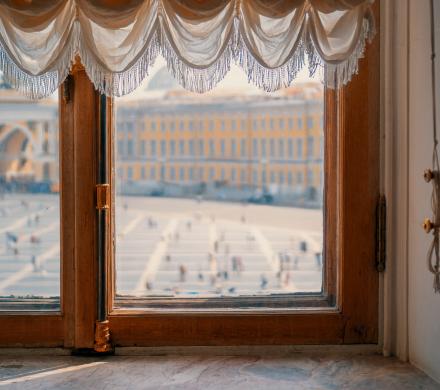 Hermitage Museum window