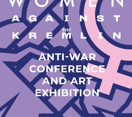 Poster Woman Against Kremlin Event